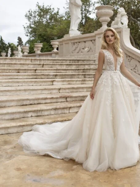 YILON MADE Romantic bustier dress アイボリー Romantic bustier