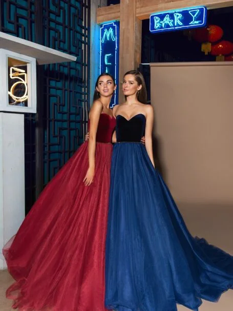 Beautiful velvet wedding dresses in NYC | WONA