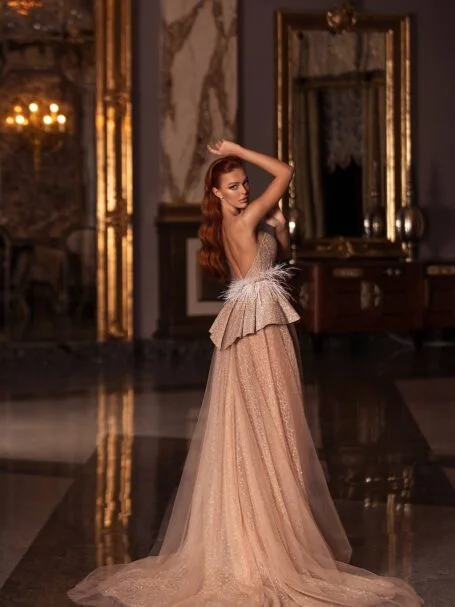 【YILON MADE】Luxury balloon dress ✨RONAN ✨ Super luxe Silk Satin, with a boned corset and