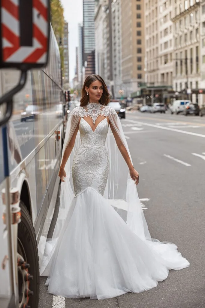 Ocean wedding dress by woná concept from atelier collection
