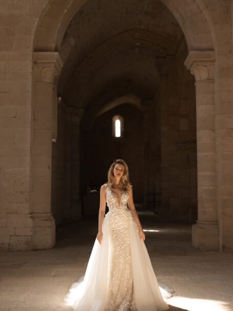 U-back wedding dress «Parma» | WONA