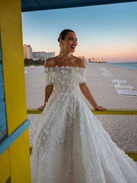 Cap sleeve wedding dresses make an appointment to try on WONA