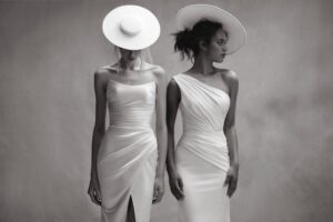 Michelle and rue 2 wedding dress by woná concept from personality collection