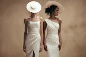 Michelle and rue 3 wedding dress by woná concept from personality collection