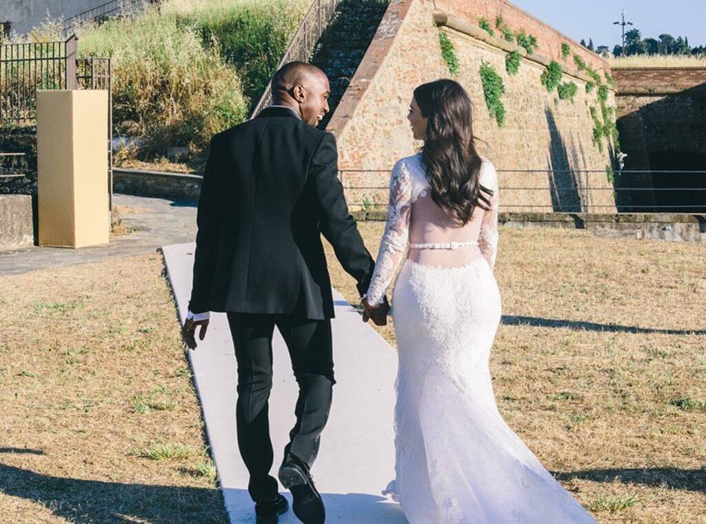 Kim kardashian and kanye wests wedding 1