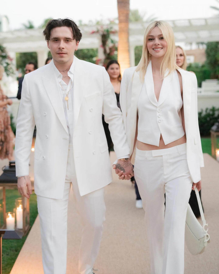 Nicola peltz and brooklyn beckhams wedding 1