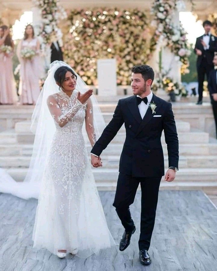 Priyanka chopra and nick jonass wedding 1