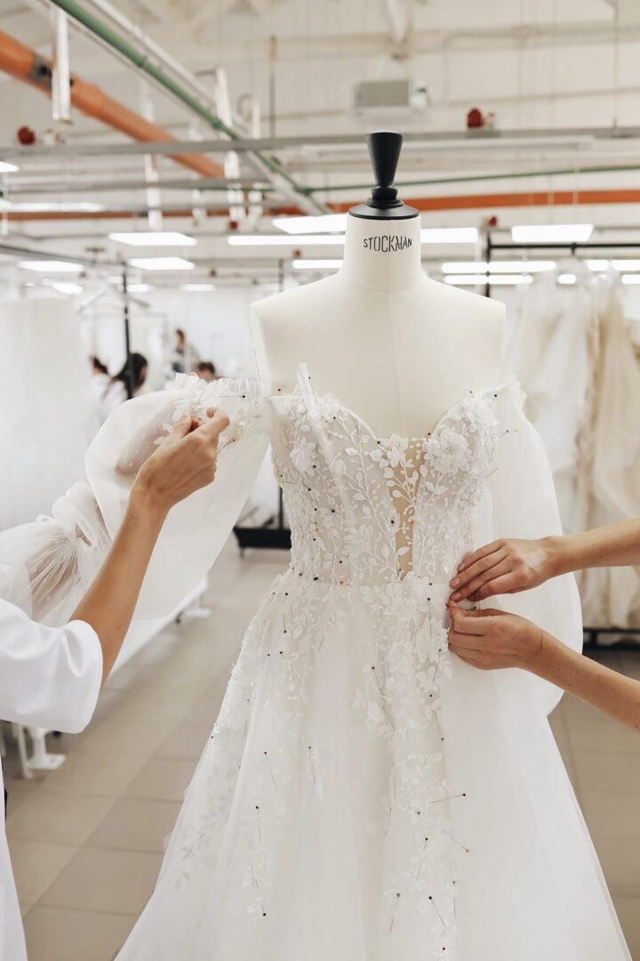 Custom gown tailoring 2