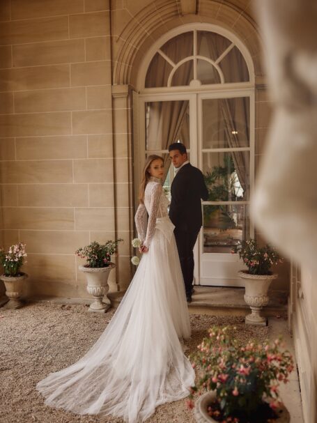 Adriatica 2 wedding dress by Eva Lendel from Love Story collection