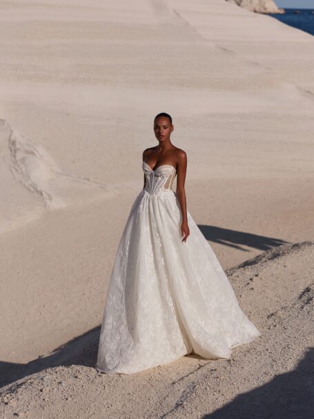 Floor length wedding dresses make an appointment WONA