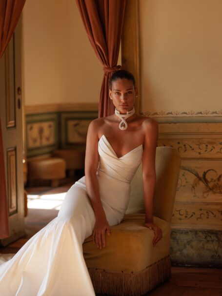 Bronze dress 1 by WONA from Bridal Alchemy