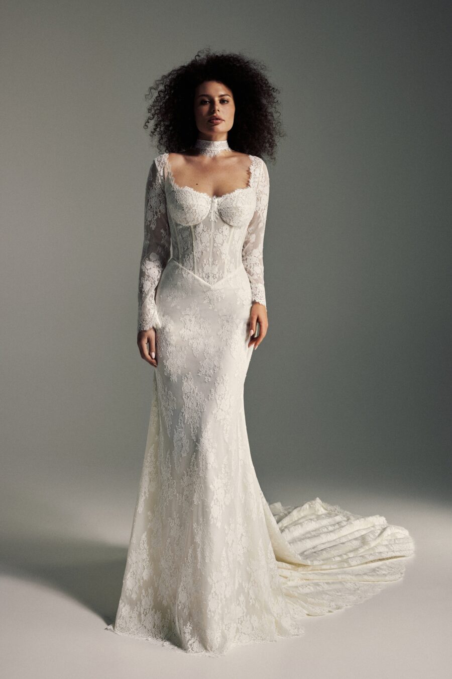 Low back wedding dress Poppy with open back | WONA Low back wedding dress Poppy with open back | WONA